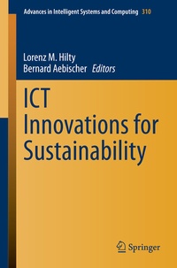 Enlarge image Cover: ICT Innovations for Sustainability - Springer