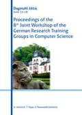 Cover: Proceedings of the 8th Joint Workshop of the German Research Training Groups in Computer Science - Westarp BookOnDemand
