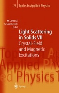 Enlarge image Cover: Light Scattering in Solids VII - Springer