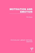 Cover: Motivation and Emotion (PLE: Emotion) - Psychology Press Ltd