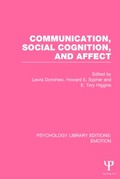 Cover: Communication, Social Cognition, and Affect (PLE: Emotion) - Psychology Press Ltd