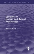 Cover: Lectures on Human and Animal Psychology (Psychology Revivals) - Routledge