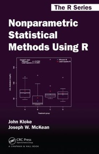 Enlarge image Cover: Nonparametric Statistical Methods Using R - Chapman & Hall/CRC