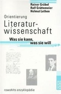 Cover: Orientierung Literaturwissenschaft - Rowohlt Taschenbuch