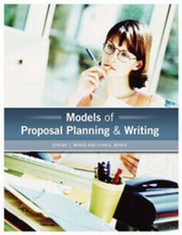 Enlarge image Cover: Models of Proposal Planning & Writing - Praeger Publishers Inc