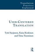 Cover: User-Centered Translation - Routledge