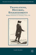 Cover: Translations, Histories, Enlightenments - Palgrave MacMillan