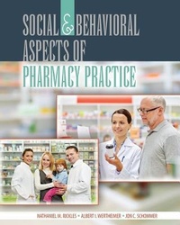 Enlarge image Cover: Social and Behavioral Aspects of Pharmacy Practice - Kendall/Hunt Publishing Co ,U.S.