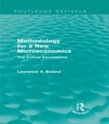 Bild: Methodology for a New Microeconomics (Routledge Revivals) - Routledge