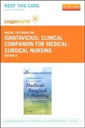Cover: Clinical Companion for Medical-Surgical Nursing - Elsevier eBook on Vitalsource (Retail Access Card) - Saunders