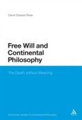 Cover: Free Will and Continental Philosophy - Bloomsbury Continuum