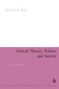 Cover: Critical Theory, Politics and Society - Continuum Publishing Corporation