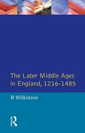 Cover: The Later Middle Ages in England 1216 - 1485 - Routledge