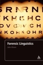 Cover: Forensic Linguistics - Continuum Publishing Corporation