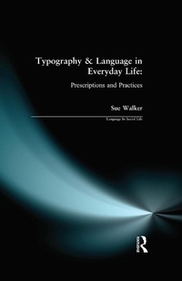 Enlarge image Cover: Typography & Language in Everyday Life - Routledge