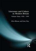 Cover: Literature and Culture in Modern Britain - Routledge