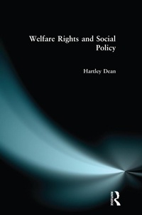 Enlarge image Cover: Welfare Rights and Social Policy - Routledge