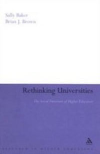 Enlarge image Cover: Rethinking Universities - Continuum Publishing Corporation