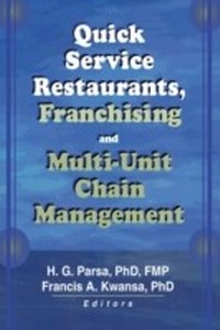 Abbildung von: Quick Service Restaurants, Franchising, and Multi-Unit Chain Management - Routledge