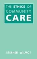 Cover: Ethics Of Community Care - Continuum Publishing Corporation