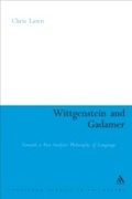 Cover: Wittgenstein and Gadamer - Continuum Publishing Corporation