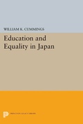 Cover: Education and Equality in Japan - Princeton University Press