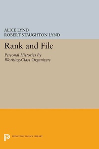 Enlarge image Cover: Rank and File - Princeton University Press