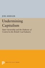 Cover: Undermining Capitalism - Princeton University Press