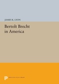 Cover: Bertolt Brecht in America - Princeton University Press
