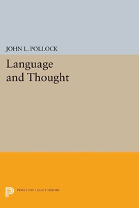 Enlarge image Cover: Language and Thought - Princeton University Press