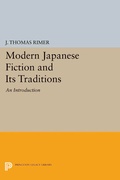 Cover: Modern Japanese Fiction and Its Traditions - Princeton University Press