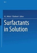 Cover: Surfactants in Solution - Springer