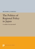 Abbildung von: The Politics of Regional Policy in Japan - Princeton University Press