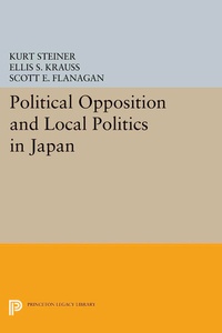 Abbildung von: Political Opposition and Local Politics in Japan - Princeton University Press