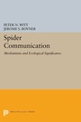 Cover: Spider Communication - Princeton University Press