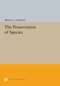 Cover: The Preservation of Species - Princeton University Press