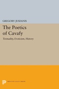 Cover: The Poetics of Cavafy - Princeton University Press