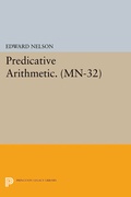 Cover: Predicative Arithmetic - Princeton University Press