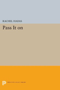 Enlarge image Cover: Pass It On - Princeton University Press