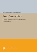 Cover: Post-Petrarchism - Princeton University Press