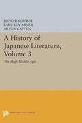 Cover: A History of Japanese Literature, Volume 3 - Princeton University Press