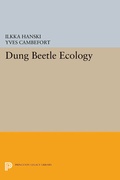 Cover: Dung Beetle Ecology - Princeton University Press