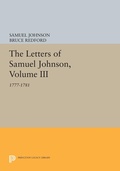 Cover: The Letters of Samuel Johnson, Volume III - Princeton University Press