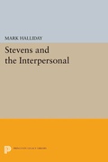 Cover: Stevens and the Interpersonal - Princeton University Press