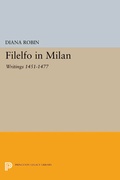 Cover: Filelfo in Milan - Princeton University Press
