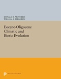 Cover: Eocene-Oligocene Climatic and Biotic Evolution - Princeton University Press