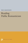 Cover: Reading Public Romanticism - Princeton University Press