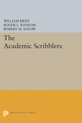 Cover: The Academic Scribblers - Princeton University Press