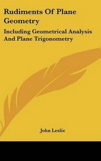 Abbildung von: Rudiments Of Plane Geometry - Kessinger Publishing