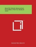 Bild: Master Mind Magazine, October 1918 to March 1919 - Literary Licensing, LLC